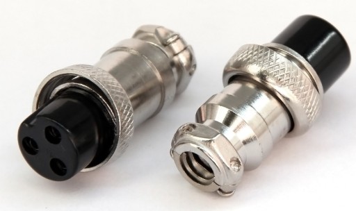 Wtyk mikrofonowy na kabel NC/CB 3PIN