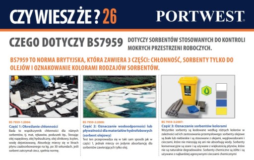 Рукав сорбента плотинный 120х8 4 л PORTWEST SM10
