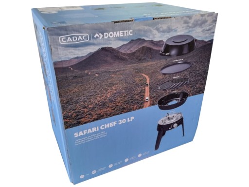 Газовый гриль Cadac Safari Chef 30 LP 30 мбар, новая модель Turismus Магазин PL