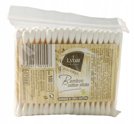 Ватные палочки Lybar Mattes 100 шт.