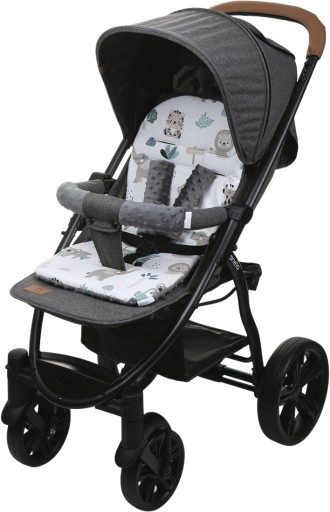 ВСТАВКА ДЛЯ КОЛЯСКИ MINKY, ДВУХСТОРОННЯЯ ХЛОПКА BABYMAM