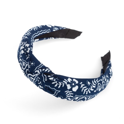 Opaska do Włosów Bandamka Damska Supeł Węzeł Turban Pin Up Bowknot Bandanka