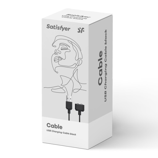 Зарядный кабель — USB-кабель для зарядки Satisfyer, черный