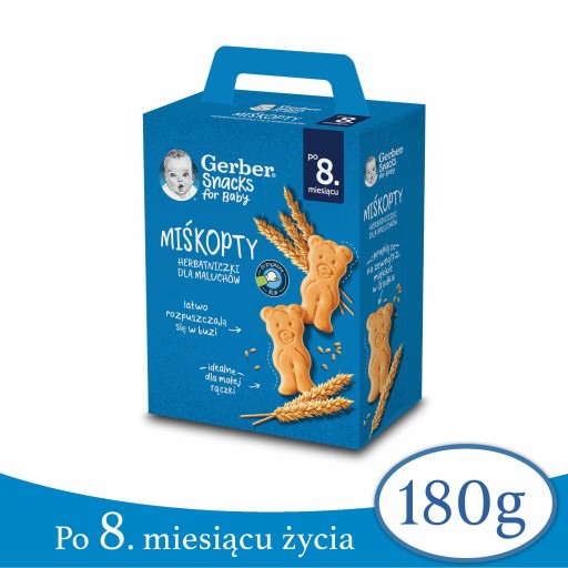 Печенье Gerber BEDDY CUP после 8 месяцев 3х180г