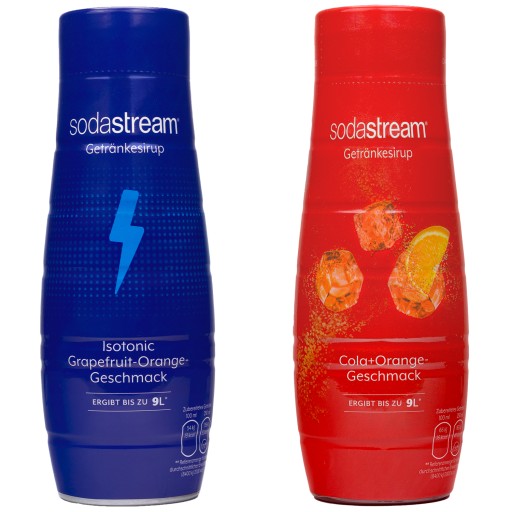 SODASTREAM ИЗОТОННЫЕ СИРОПЫ КОЛА-АПЕЛЬСИННЫЕ КОНЦЕНТРАТЫ