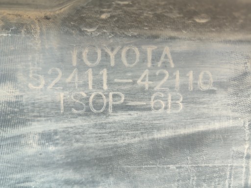 Спойлер на передний бампер TOYOTA RAV4 2018-