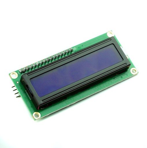 LCD1602 синий дисплей 2x16 с преобразователем I2C