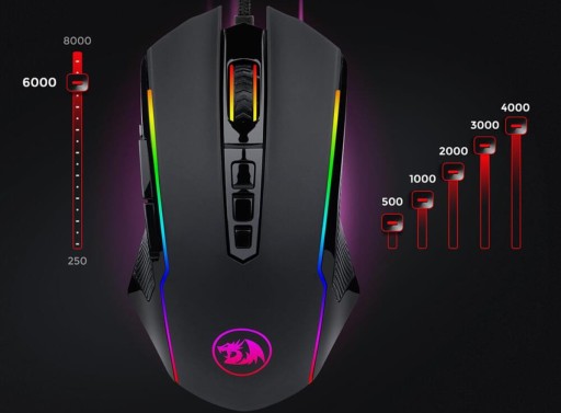 Игровая компьютерная мышь для ноутбука Redragon M910-K Ranger Basic