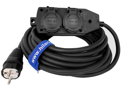 H05RRF OW резиновый удлинительный кабель 3x2,5 5 м РАЗДЕЛИТЕЛЬ