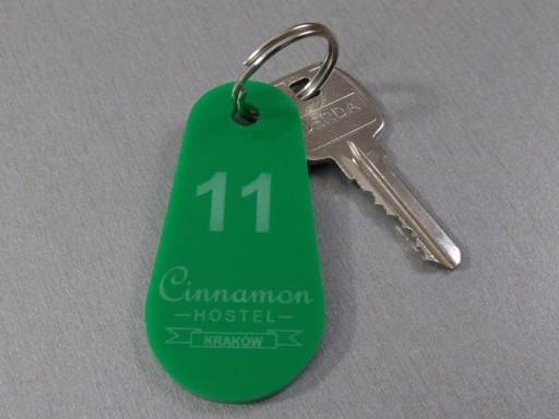 Брелоки с гравировкой из прочного оргстекла, для гардероба, ключей, гостиницы - 50 шт.