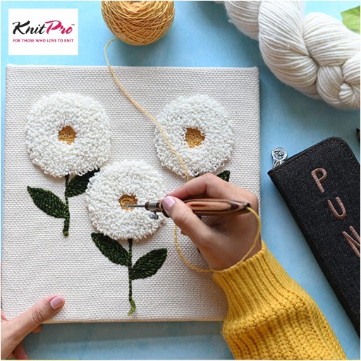 Набор KNITPRO - Набор игл для перфорации - Набор Земляной