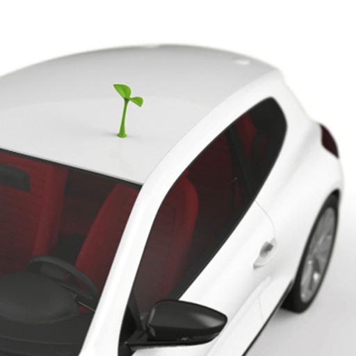 3D украшение на крышу автомобиля, универсальная милая маленькая наклейка на дерево для