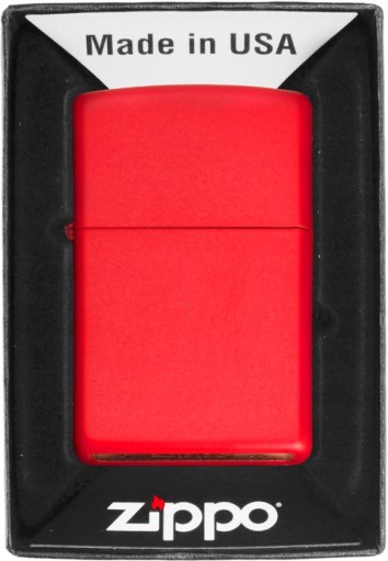 Подарочный набор зажигалок ZIPPO RED MATTE*№2