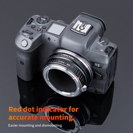Переходник NIKON F AI на CANON EOS R RF RP R3 R5 R6 R8 R50 K&F