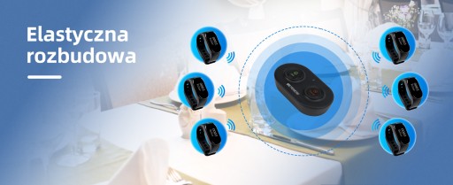 Retekess TD112-TD036 Пейджер для ресторана, пейджинговая система, 180 мАч, 100 Мб
