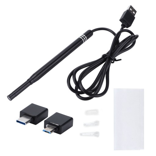 ЭНДОСКОПНАЯ КАМЕРА ДЛЯ ЧИСТКИ УШЕЙ 3 В 1 USB