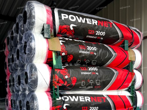 Сельскохозяйственная сетка POWER NET для соломы сена 123x2000
