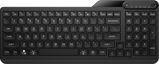 Беспроводная Bluetooth-клавиатура HP 460 для нескольких устройств, черная 7N7B