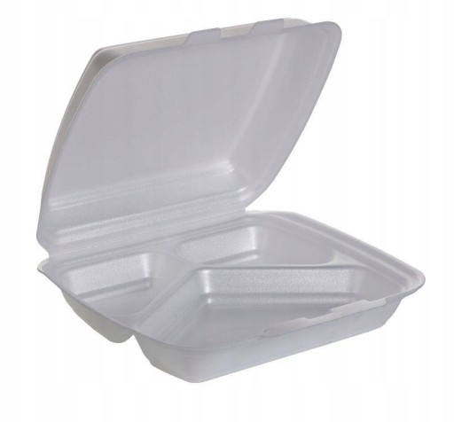 Коробка меню LinPac, 3 части, 250 шт.