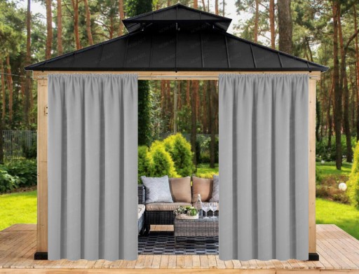 ZASŁONY WODOODPORNE OGRODOWE 155x240 TUNEL PERGOLA