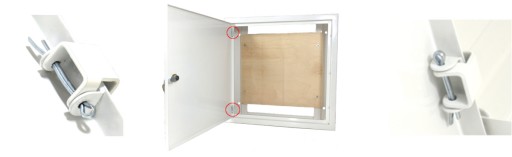 Obudowa metalowa szafka natynkowa sklejka TPR-21W v3 450x350x120