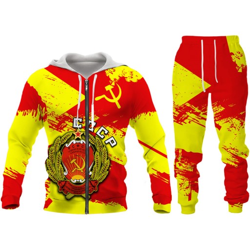 Bluza Komplet Męski CCCP rosyjski zsrr zsrr drukow