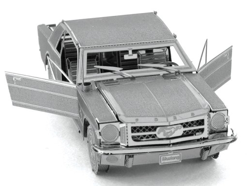 Металлическая Земля Ford Mustang 1965 Металлическая Модель