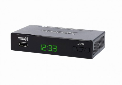 Тюнер-декодер H.265 DVB-T2/HEVC OPTICUM с дистанционным управлением