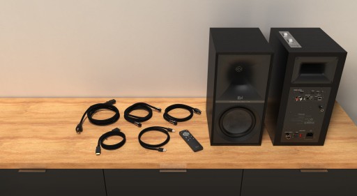 Активные колонки Klipsch The Sevens с HDMI и BT Black