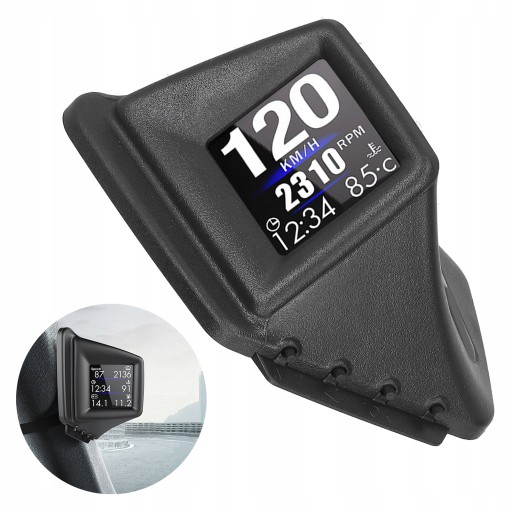 Индикатор GPS-спидометра Дисплей OBD2