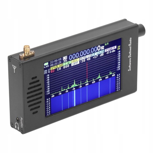 Радиоприемник DSP SDR, экран 4,3 дюйма