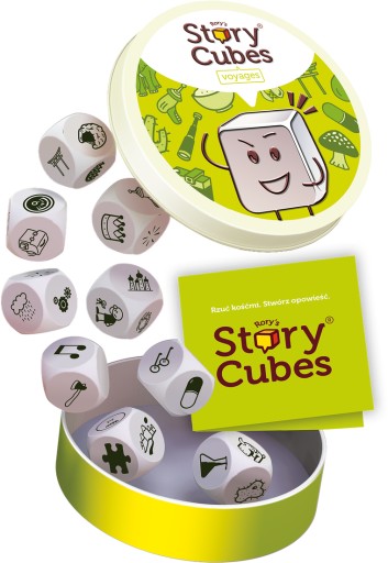 STORY CUBES TRAVEL Семейная игра в кости REBEL