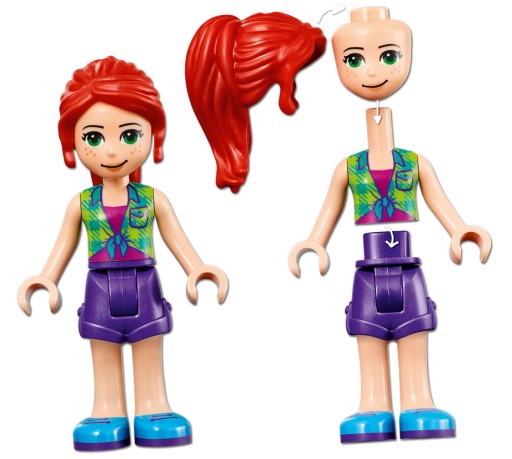 LEGO FRIENDS ДОМ В ЛЕСУ НАБОР МИА И СЕМЬЯ
