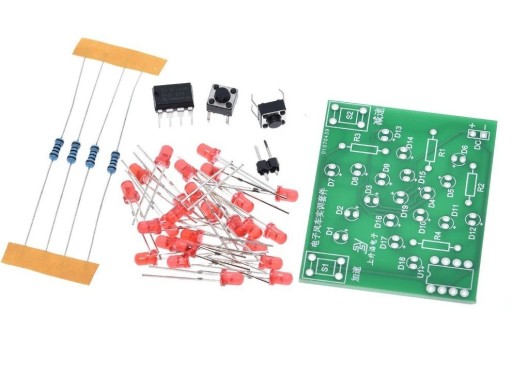 Учебный набор для профессионального пайки, 4 схемы DIY KIT