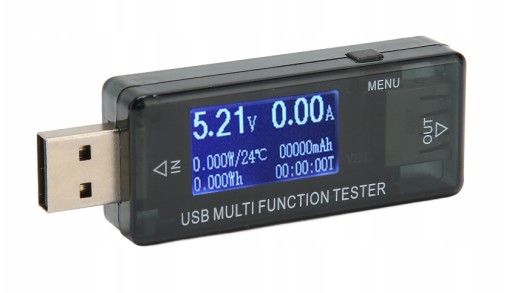 Многофункциональный измеритель напряжения и тока USB-порта 0–5,5 А, 0–150 Вт BTE-254