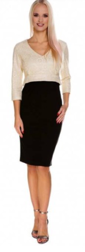 MY TUMMY ELEGANCKA SUKIENKA CIĄŻOWA MIRANDA CIĄŻA I KARMIENIE MAMA XL