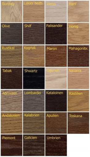 Деревянный поручень, дуб, COLOR fi42, 2,0 м, 200 см