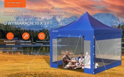 Namiot pawilon do ogrodu 3 x 3 m