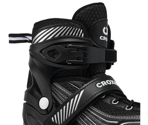 Роликовые коньки Роликовые коньки 4в1 Регулируемые CROXER Optima Black 39-42