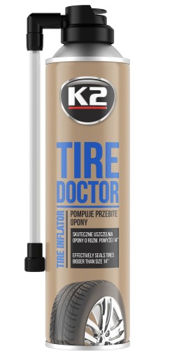 K2 TIRE DOKTOR Запасное колесо в аэрозоле 400 мл