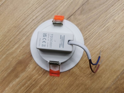Oprawa oczko sufitowe RGB kolorowe, biały zimny 70-85mm Bluetooth VARICART