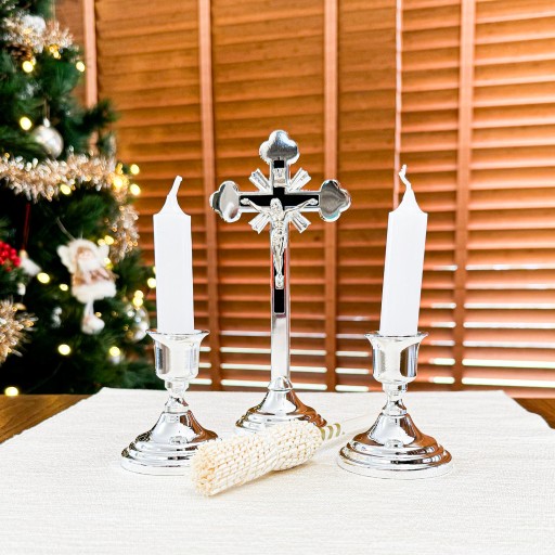 CAROL SET CROSS ПОДСВЕЧНИК СВЕЧИ 19 СМ CAROL + разбрызгиватель 20 см бесплатно