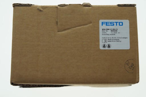 MODUŁ ROZGAŁĘZIAJĄCY Z MANOMETREM FESTO MS6-FRM-1/2-RG-CS