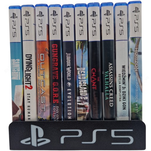 Подставка для игр PlayStation 4 с 10 ячейками для хранения игр PS4