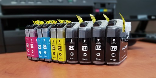 10x Tusze do drukarki BROTHER DCP-J132W DCP-J152W