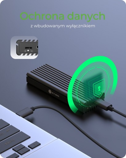 Корпус твердотельного накопителя NVMe/SATA M.2 2230/2242/2280