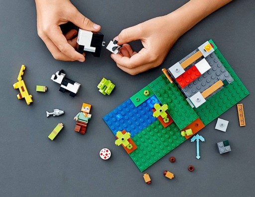 LEGO MINECRAFT 21158 PANDA PANDA блоки для подарка для ребенка + сумка