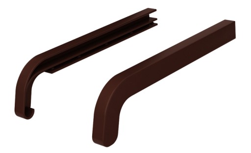 ПЛАСТИКОВАЯ заглушка для наружных подоконников softline COLORS