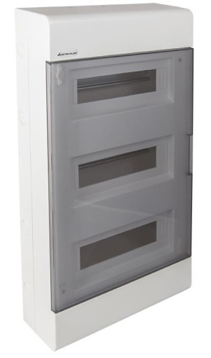 Rozdzielnica natynkowa SRn-36 3x12 N+PE OPATÓWEK