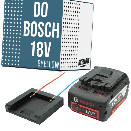 Адаптер для профессиональных аккумуляторов BOSCH PRO 18В GBA